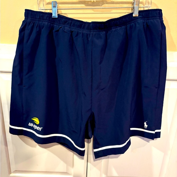 Ralph Lauren US Open Navy Shorts Men XL